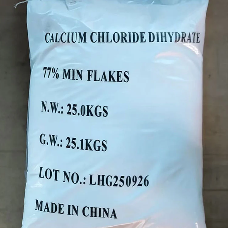 Cloruro de calcio 77% en escamas