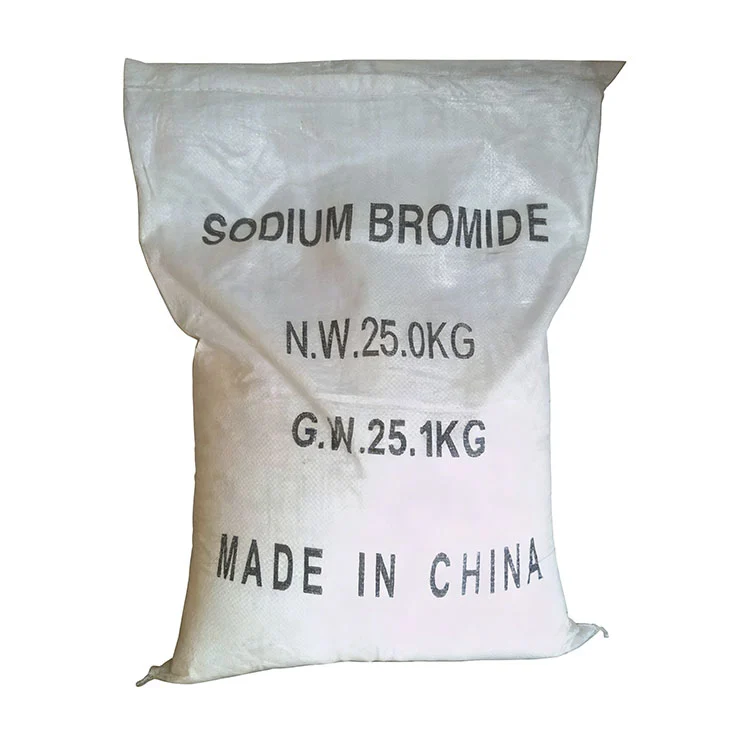 Polvo de bromuro de sodio para uso industrial
